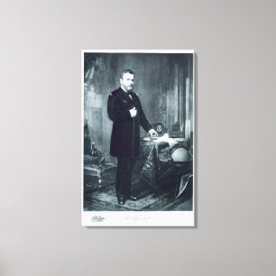 Lienzo Ulises S. Grant, décimo octavo presidente del Sta