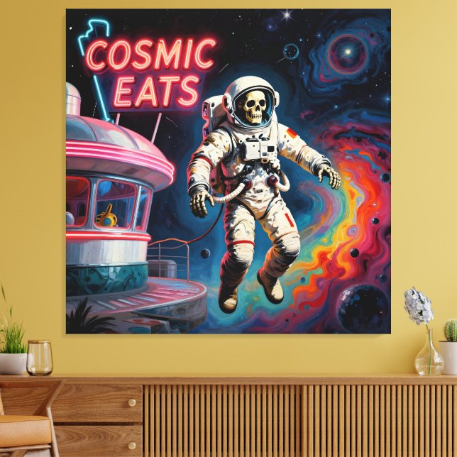 LIENZO ÚLTIMA OPORTUNIDAD CAFÉ-COMIDA PARA MORIR (Insitu (Sala de estar))