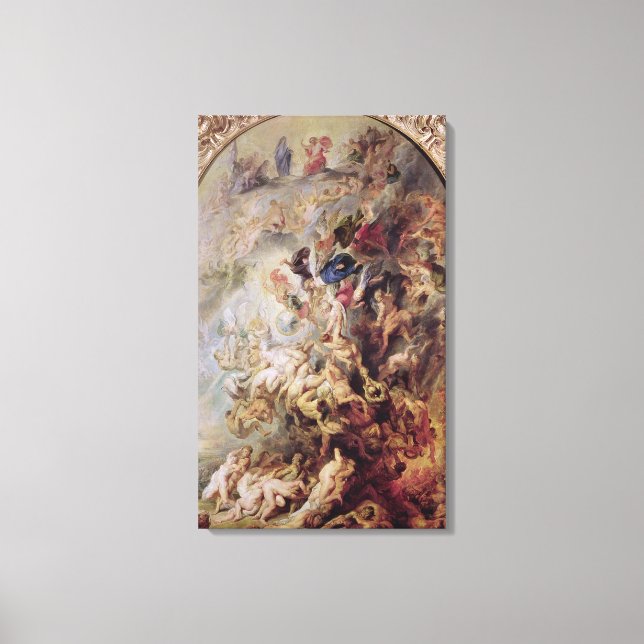 Lienzo Último fallo "pequeño", c.1620 (Anverso)