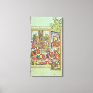 Lienzo Ulugh pide la justicia de dispensación en Khurasa