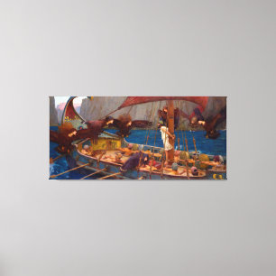 Lienzo Ulysses y las Sirenas (1891)