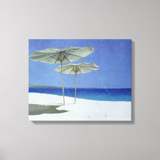 Lienzo Umbrellas Grecia 1995 (Anverso)