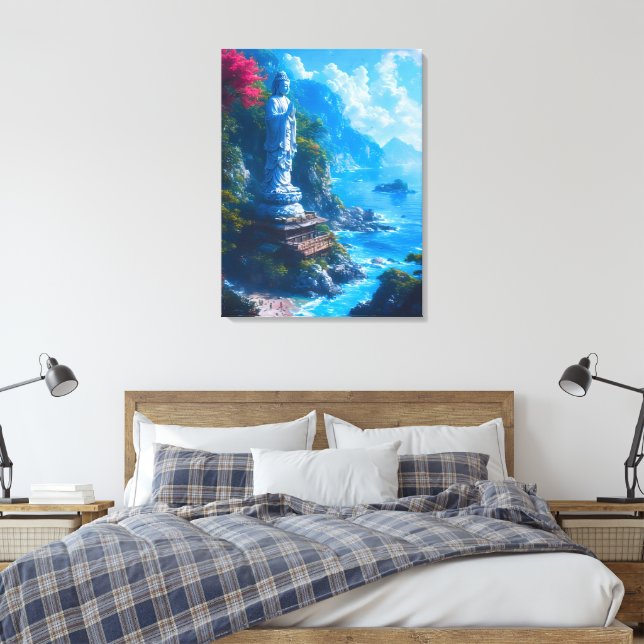 Lienzo Umi no Hotoke El Buda del Mar (Insitu(Dormitorio))