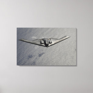 Lienzo Un alcohol B-2 vuela sobre el Océano Pacífico