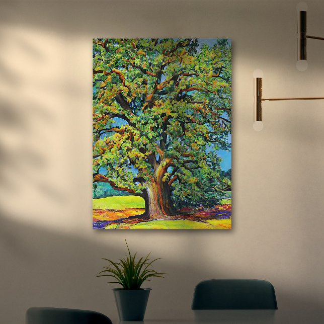 Lienzo Un árbol solitario (Subido por el creador)