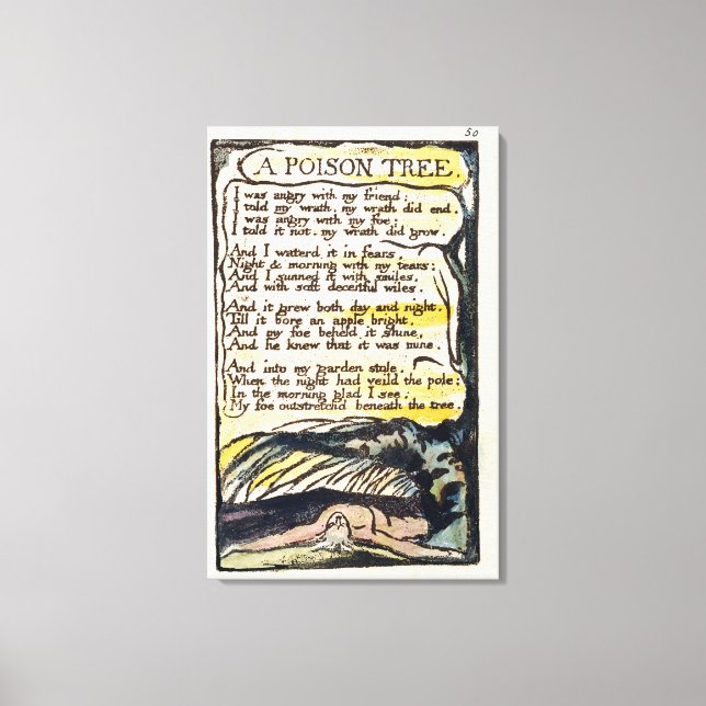 Lienzo 'Un árbol venenoso', placa 50 (Bentley 49) de 'Can (Anverso)