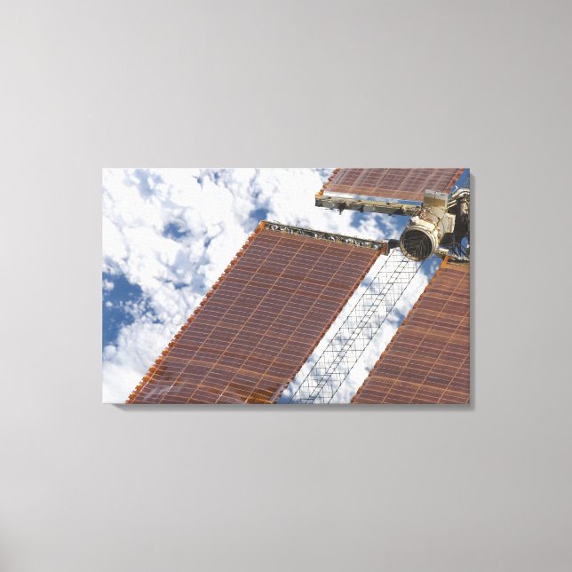 Lienzo Un arreglo solar reparado (Anverso)