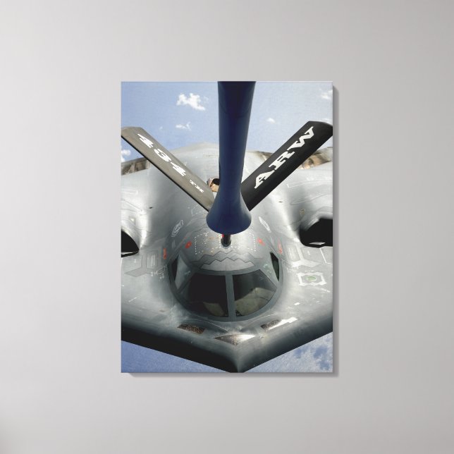 Lienzo Un avión espiritual B-2 en posición (Anverso)