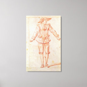 Lienzo Un bailarín de la ópera de París