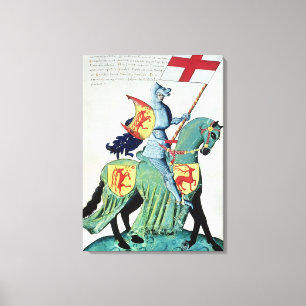 Lienzo Un caballero que lleva las armas de Verona