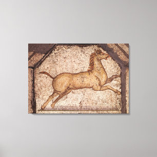 Lienzo Un caballo, detalle de Orfeo que encanta los