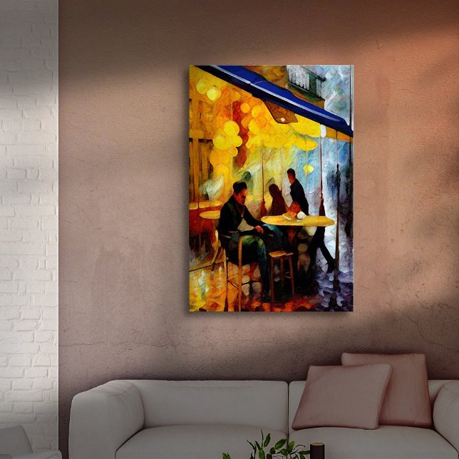 Lienzo Un café por mí mismo (Subido por el creador)