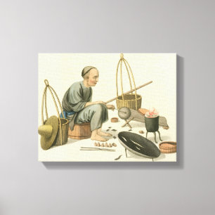 Lienzo Un chapucero, platea 37 "del traje de China", en