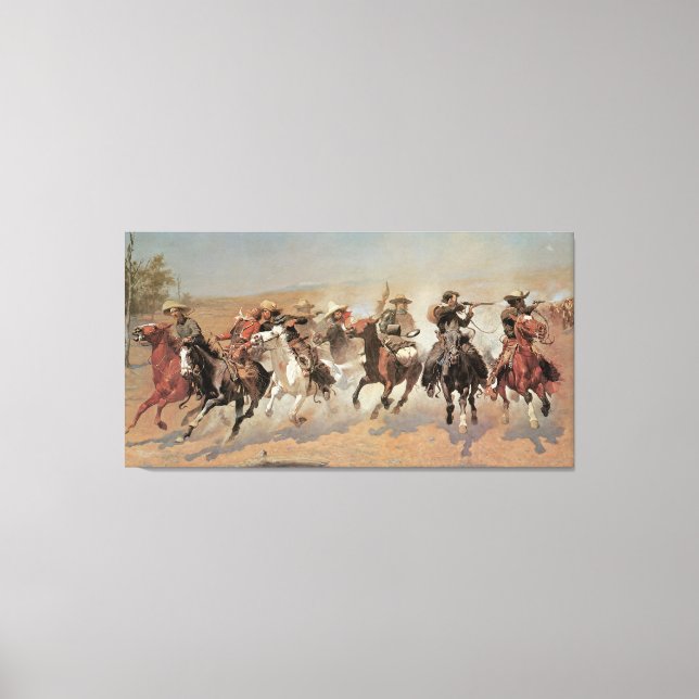 Lienzo Un Dash para la Madera, 1889 (Anverso)