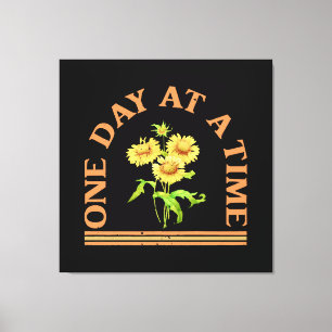 Lienzo Un día a la vez