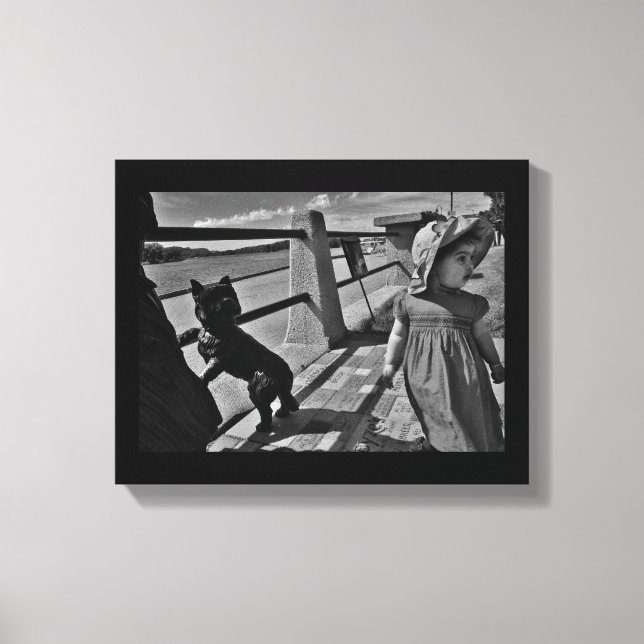 Lienzo Un día de brisa (Anverso)