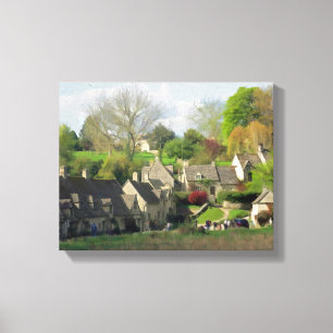 Lienzo Un día en los Cotswolds en el Reino Unido
