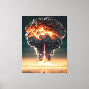 Lienzo Un día realmente malo