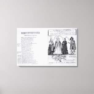 Lienzo Un emblema del anticristo