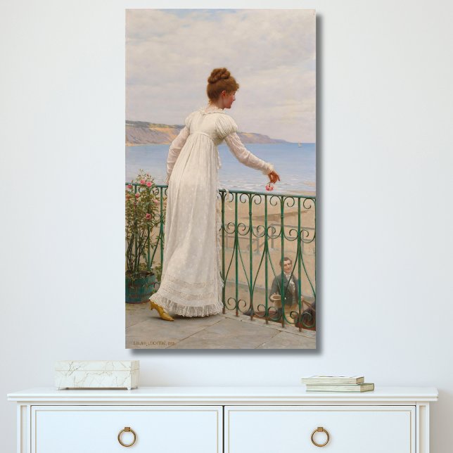 Lienzo Un Favor - Edmund Blair Leighton (Subido por el creador)