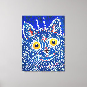 Lienzo Un gato de estilo gótico por Louis Wain