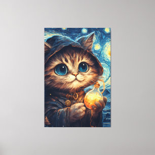 Lienzo Un gato mágico