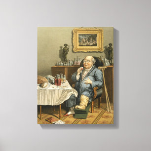 Lienzo Un gusto exquisito, con una comprensión agrandada