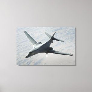 Lienzo Un lancero de la fuerza aérea de los E.E.U.U.B-1B