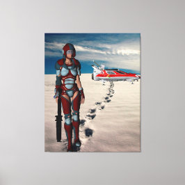 Lienzo Un largo camino a casa