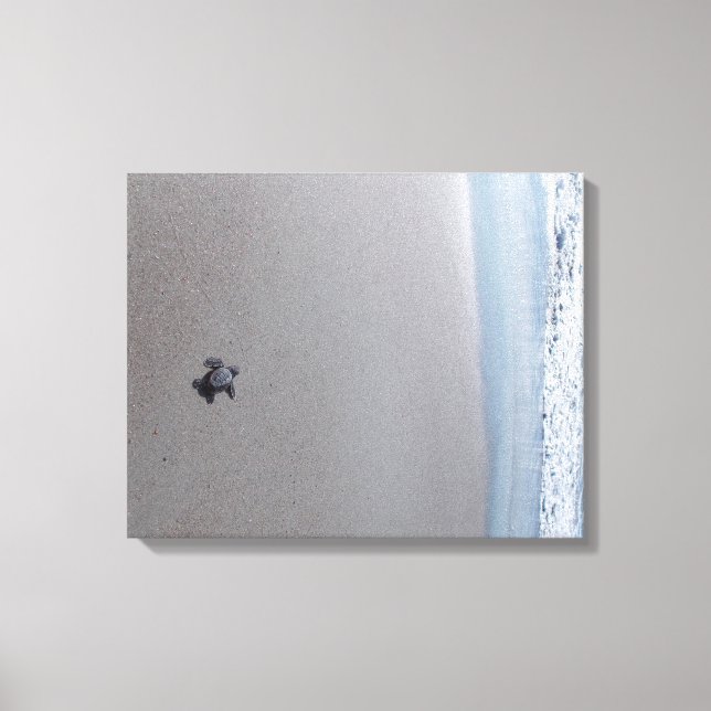 Lienzo Un largo viaje (Anverso)