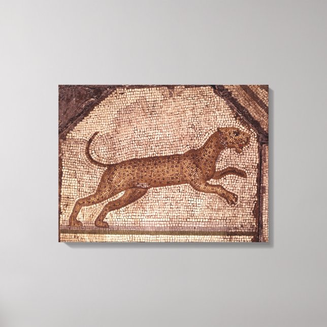 Lienzo Un leopardo (Anverso)