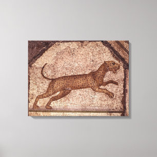 Lienzo Un leopardo