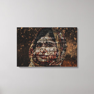 Lienzo Un libro, un bolígrafo, un niño y un profesor pued