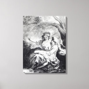 Lienzo Un lugar de reunión para el amor