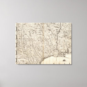 Lienzo Un mapa del Imperio británico en la hoja 9 de