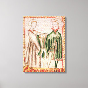 Lienzo Un matrimonio