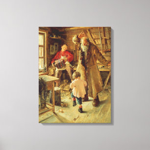 Lienzo Un momento feliz, 1897