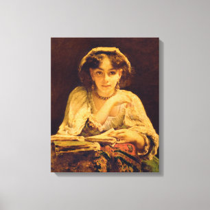 Lienzo Un momento pensativo