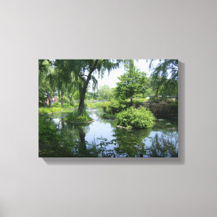 Lienzo Un momento tranquilo en Chicago