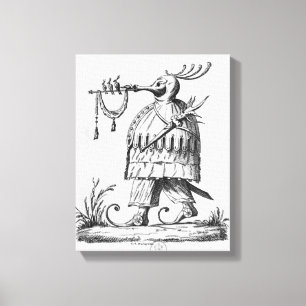 Lienzo Un monstruo, 'Les Songes Drolatiques de