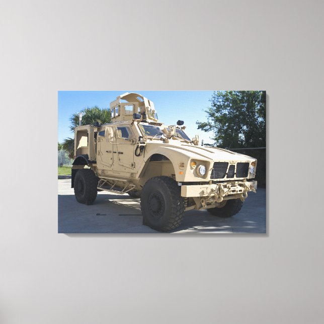Lienzo Un Oshkosh M-ATV (Anverso)