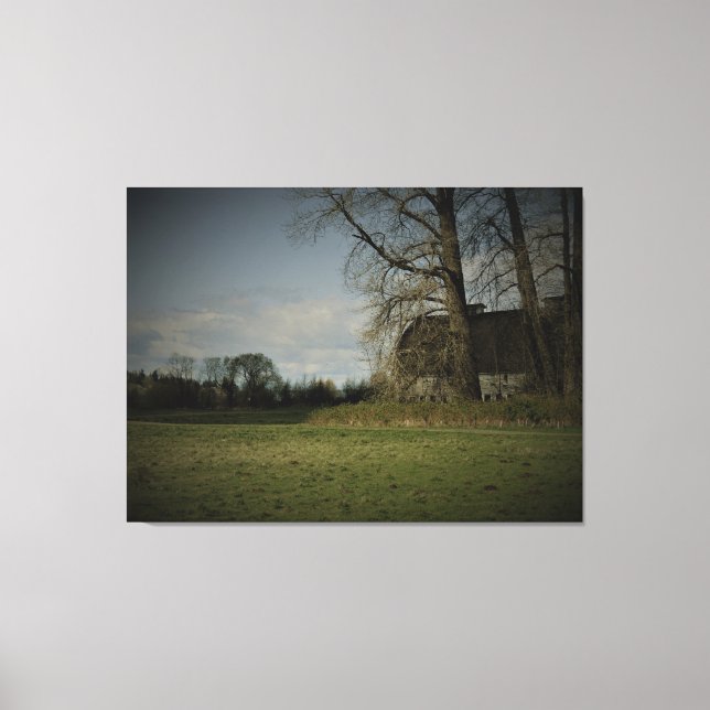 Lienzo Un País Antiguo (Anverso)