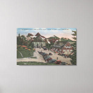 Lienzo Un parque nacional más lluvioso - Tatoosh