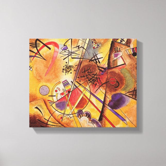 Lienzo Un pequeño sueño en rojo (Anverso)