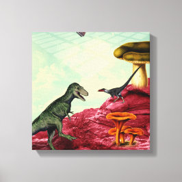 Lienzo Un planeta verde y respirable