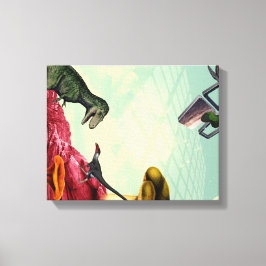 Lienzo Un planeta verde y respirable