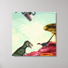 Lienzo Un planeta verde y respirable