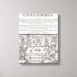 Lienzo Un racimo de Coxcombes de John Taylor