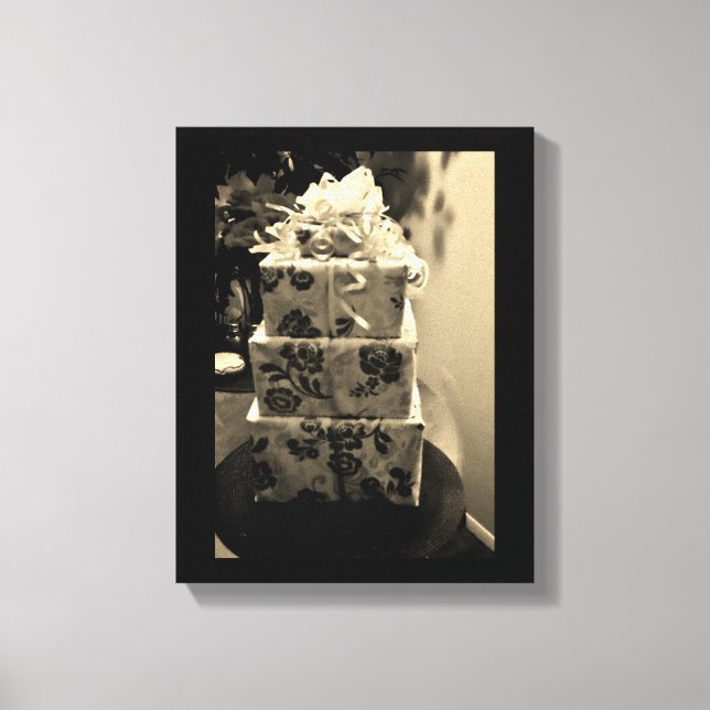 Lienzo Un regalo (Anverso)