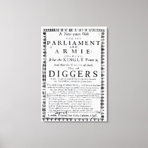 Lienzo Un regalo de Año Nuevo